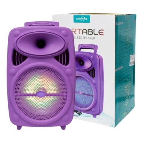 Parlante Cabina 8 Pulgadas Potente Big Sound Color Microfono