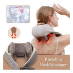 Masajeador Cervical De Cuello Espalda Recargable Calor Premium