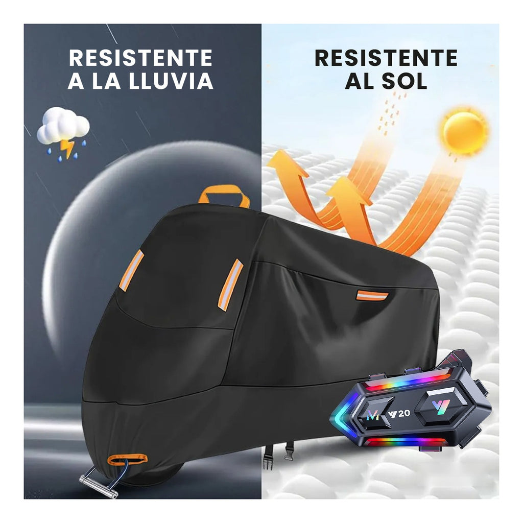 Intercomunicador Bluetooth Y20 Con Pijama Impermeable Para Moto Indispensables Para Moto