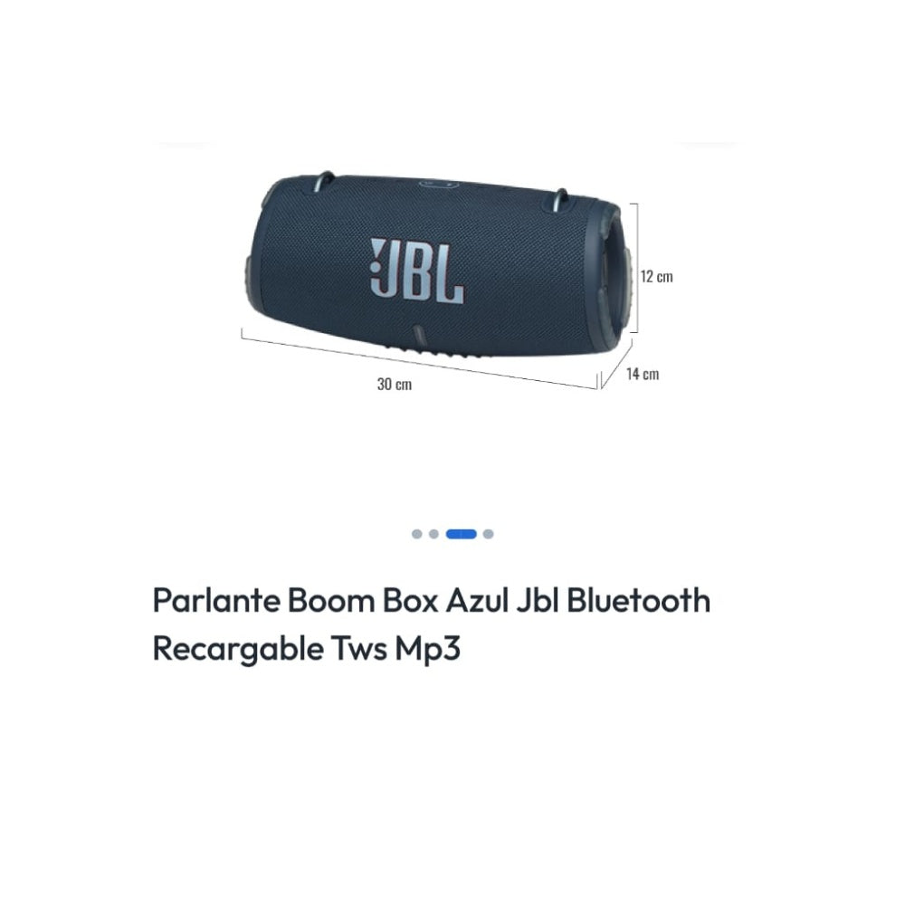 Parlante Xtreem Jbl Replic Usb Bluetooth 1.1