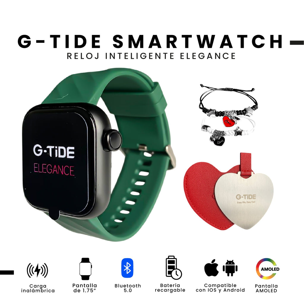 Smartwatch G-Tide Amoled Elegante Resistente Al Agua 100 Modos Deportivos