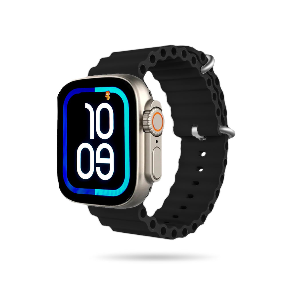 Smartwatch Hk 10 Ultra Amoled Chat Gpt Alta Gama Compatible Con Android Ios Black