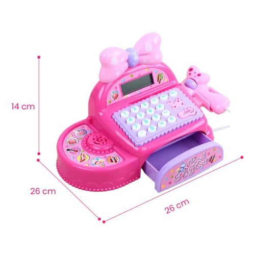Juguete Nina Caja Registradora Sonidos Accesorios Cash