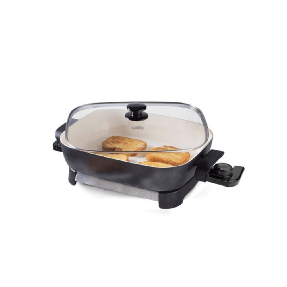 Sarten Electrico Kalley 1500W Recubrimiento Ceramico Antiadherente