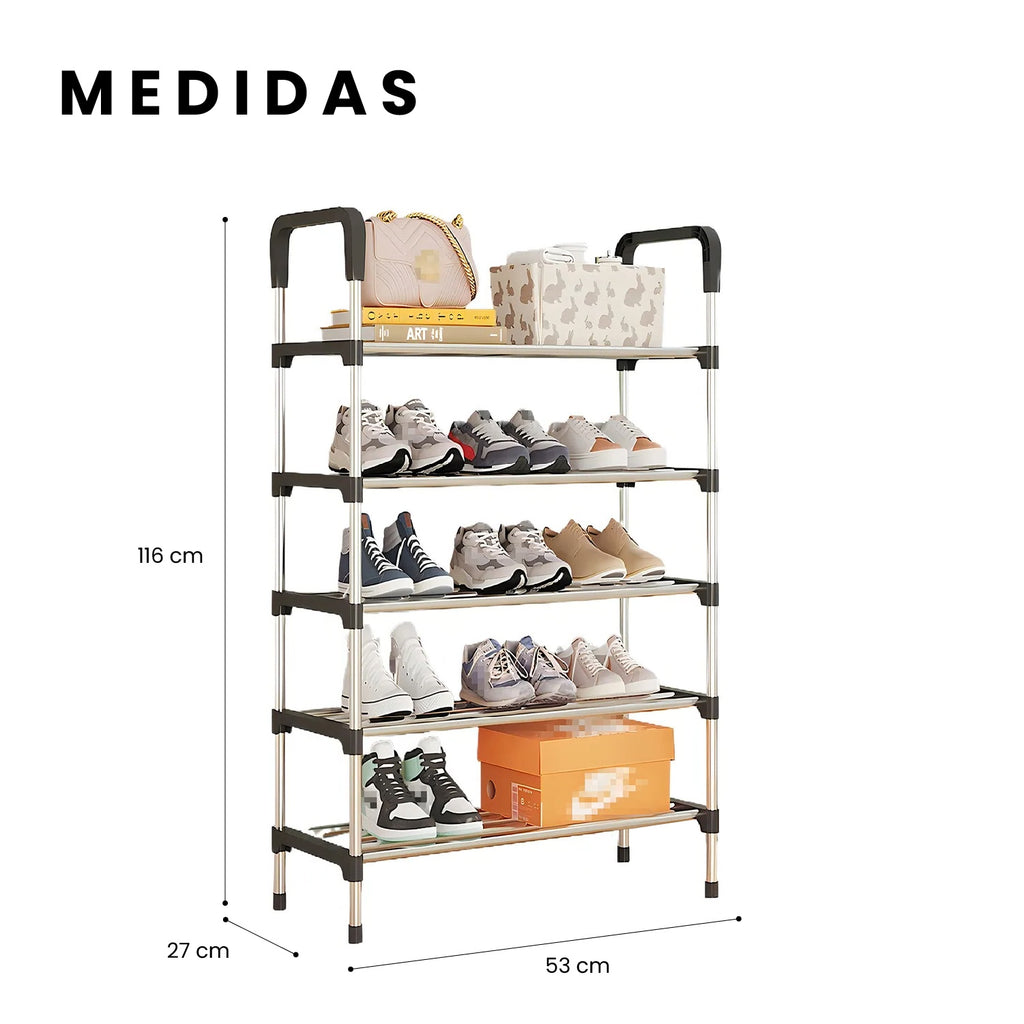 Closet Armable 3 Cuerpos Con Zapatero Slim Organizador Hogar