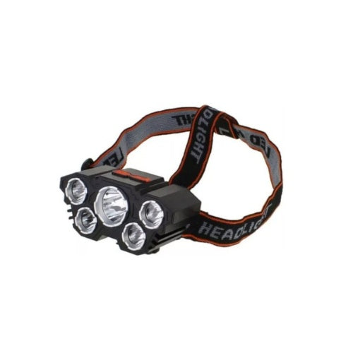 Linterna Minera Led De Cabeza 5 Led 5 Funciones 2000 Lumenes