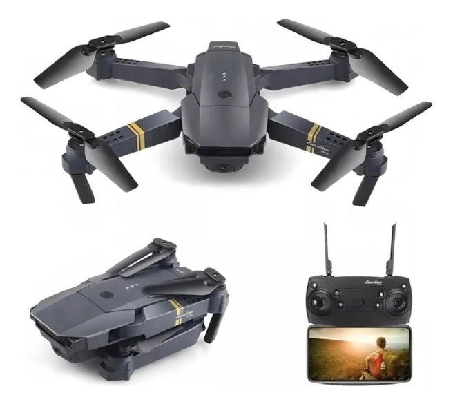 Drone Juguete Para Principiantes Doble Camara Infantil Plegable