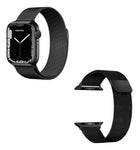 Smartwatch Series 8 Sport Con Audifono Recargable Gr88 Doble Pulso Negro