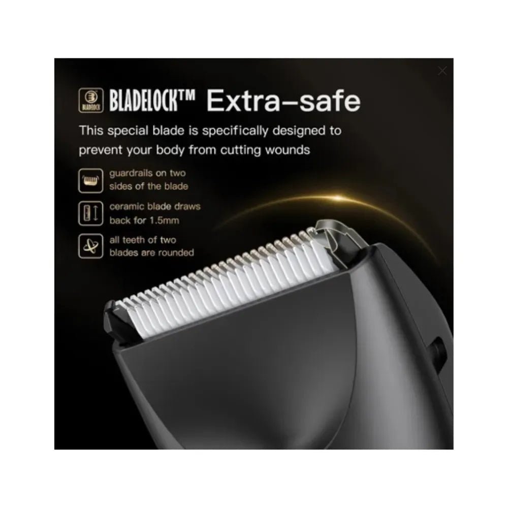 Maquina De Afeitar Corporal Masculina Todo En 1 Waterproof Masculina Recargable