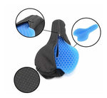Cojin En Gel Para Sillin De Bicicleta Amortigua Golpes Funda