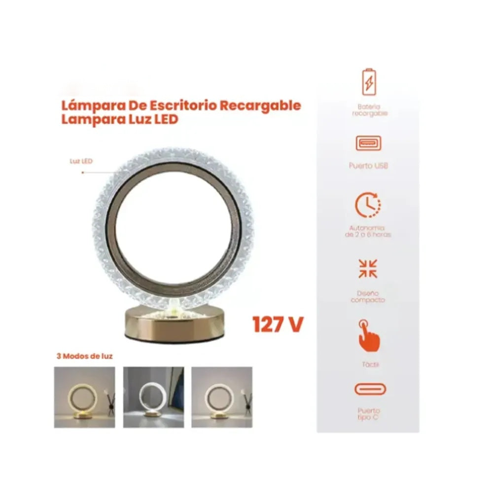 Combo Cubrelecho Termico Cama Doble Negro + Lampara Mesa De Noche Lujo 3 Tonos