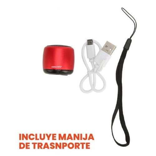 Mini Parlante De Bolsillo Recargable Bluetooth Mega Bass