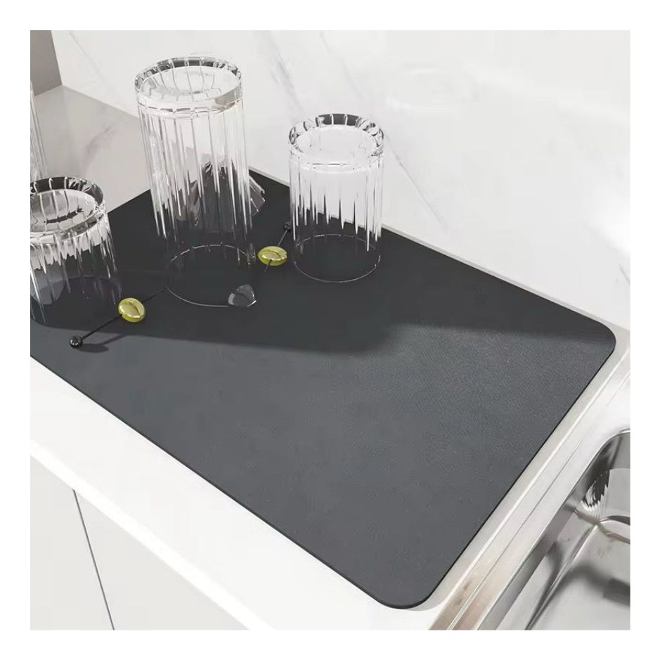 Alfombra Mini Para Cocina Hogar Absorbente De Agua Platero Anti Hongos Secado Rapido