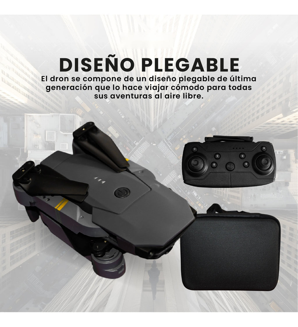 Drone Juguete Para Principiantes Aprendizaje Con Camara Acrobacias