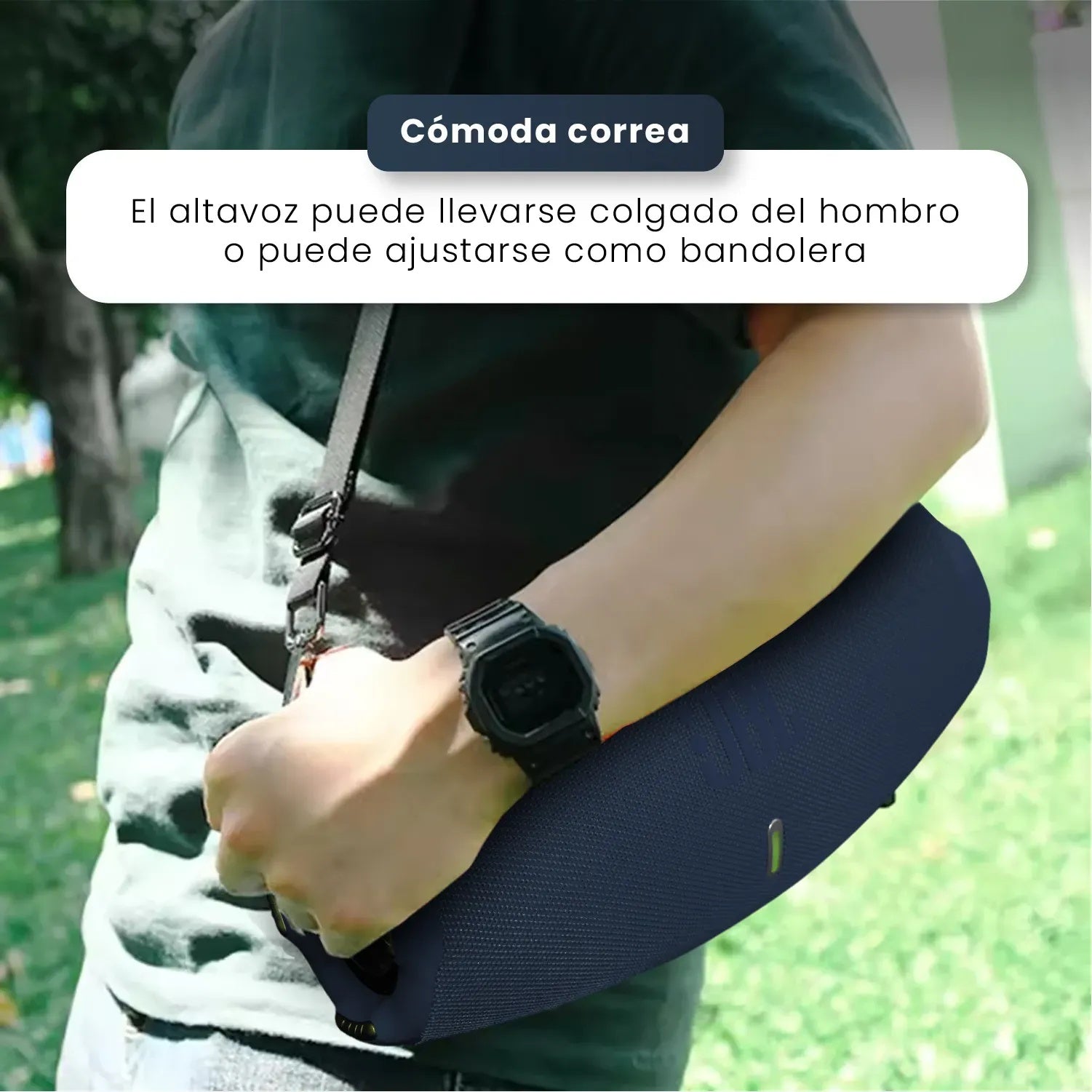 Parlante Xtreme Replica 1.1 Jbl Grande Bluetooth Sonido Potente Hasta 8 Horas Azul