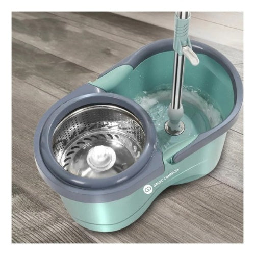 Trapero Con Balde Speed 8 Secado Rapido Moop 360