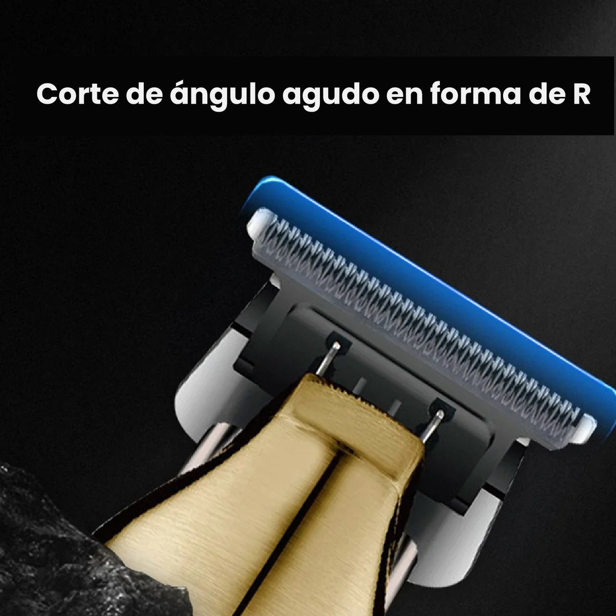 Duo Maquina Peluquera + Patillera Profesional Digital Kemei