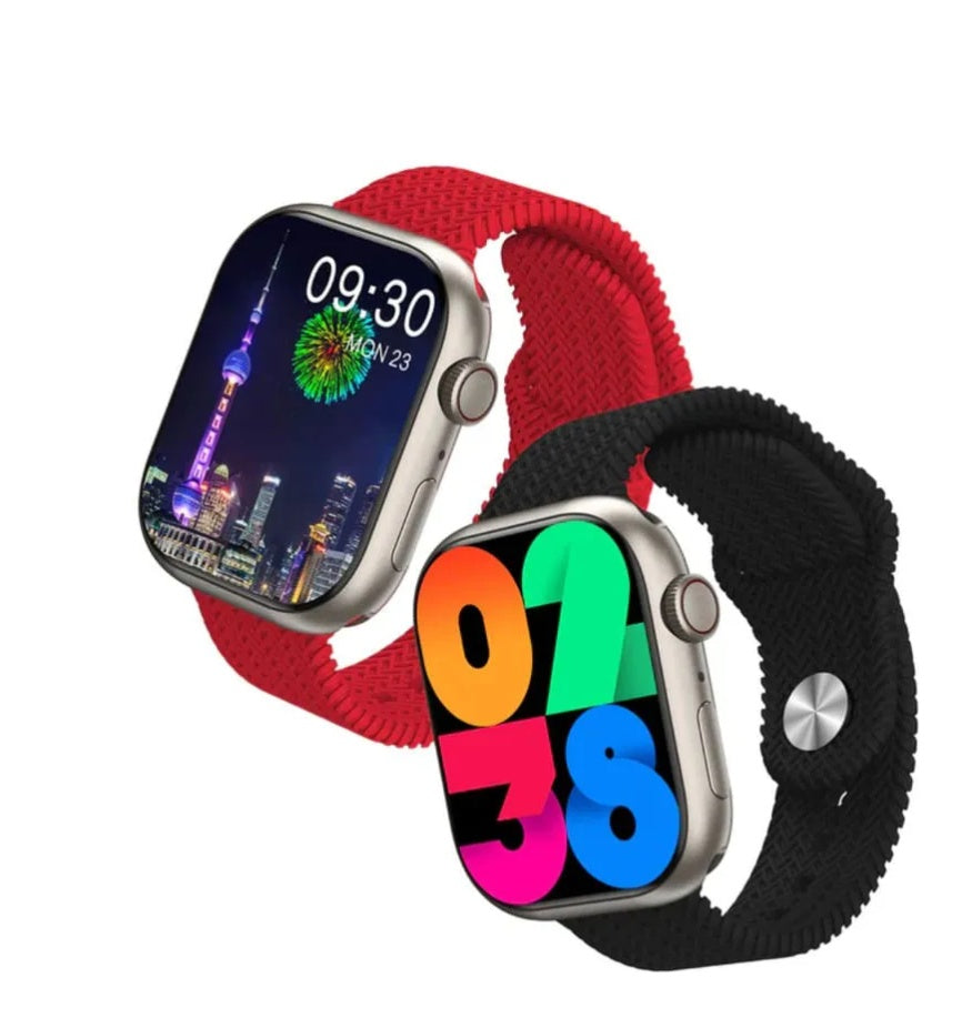 Reloj Smartwatch Mobulaa H9 Plus Pulso Rojo Amoled Sport Llamadas Notificaciones Innovo Tech