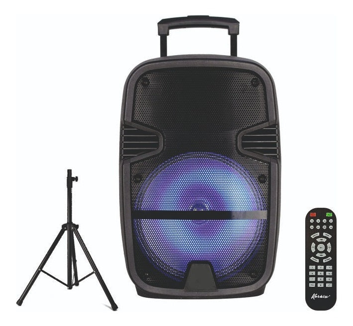 Parlante Profesional Korbix 12In500W Inalambrico Con Tripode
