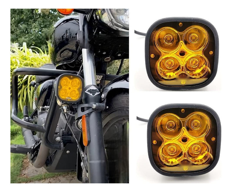 Par Exploradoras Led Para Vehiculos 8000Lm Largo Alcance