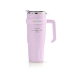 Termo Acero Inoxidable 900Ml Premium Sitarayuri Doble Boquilla Frio/Calor Coffee Rosado