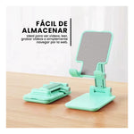 Soporte Plegable Celular Y Tablet Ajustable Portatil Escritorio Universal