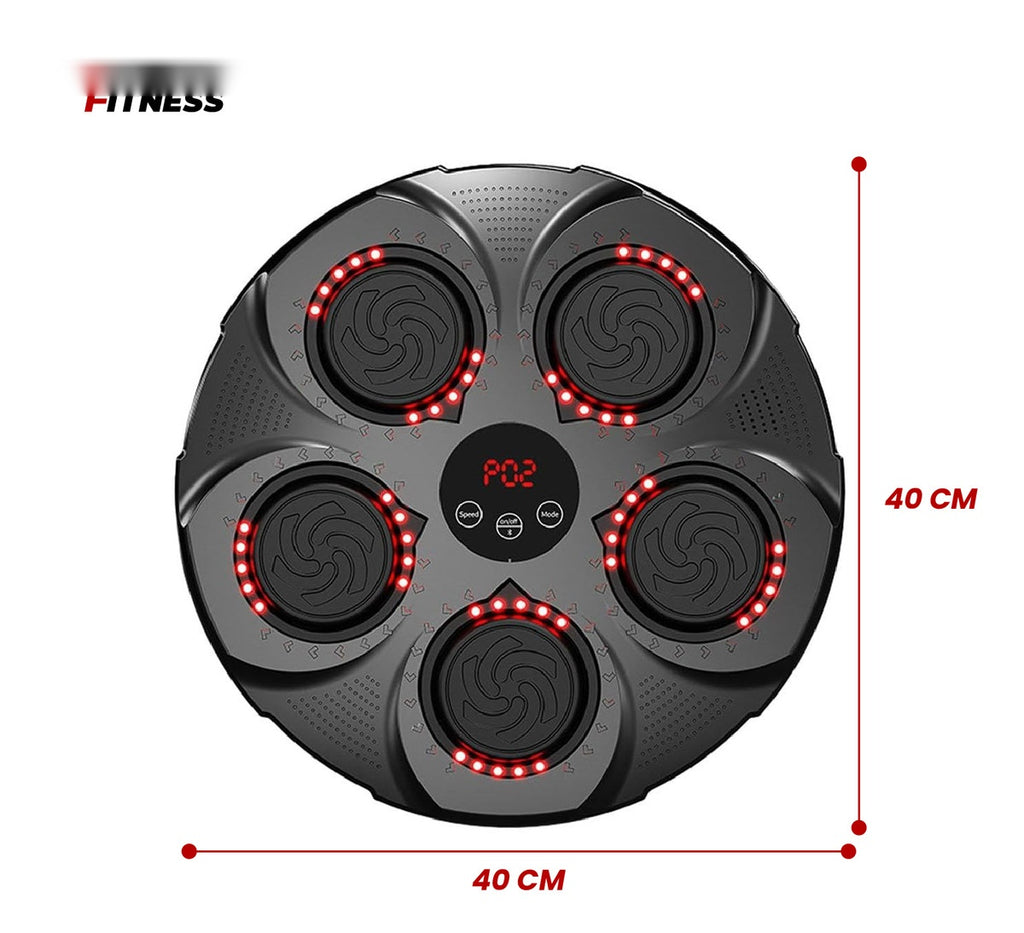 Maquina De Boxeo Musical Inteligente Con Guantes Deporte