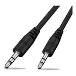 Cable Auxiliar De Audio Estereo Plug 3.5Mm A Plug 3.5Mm 1.5M