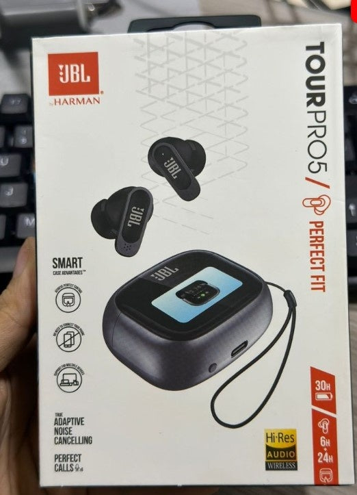 Auriculares Audifonos Con Pantalla Jbl Tour Pro 5 Bt 1.1 Replic Airpods