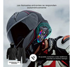 Impermeable Motero Talla L Con Intercomunicador Bluetooth Y20 Manos Libres