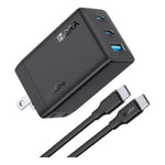 Cargador Super Turbo 65W 3 En 1 Universal Carga Rapida