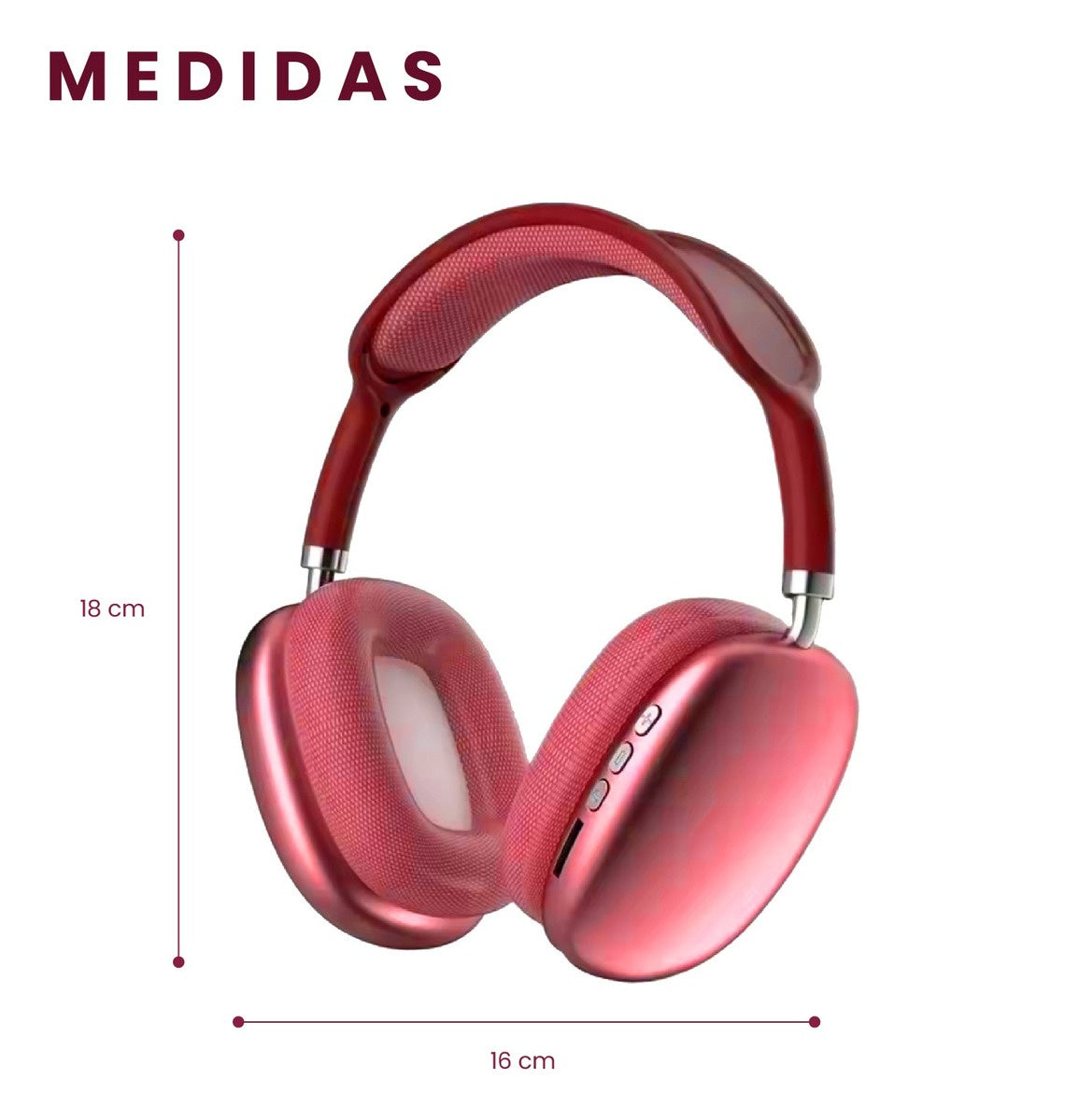 Smart Watch Suit Gift K12 Rosa Con Audifonos 7 Pulsos Plus