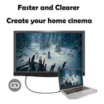 Cable 5 Metros Hdtv/Hdmi 4K Full Hd Premium