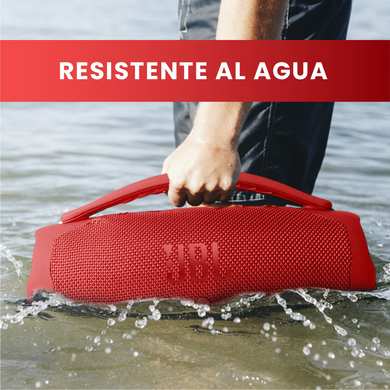 Parlante Mini Boom Box Bluetooth Jbl Inalambrico Rojo Replic 1.1