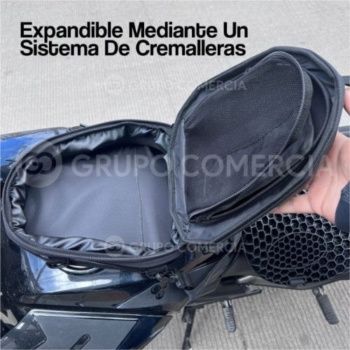 Tank Bag Porta Impermeables Celular Maleta Moto Silla Fiber