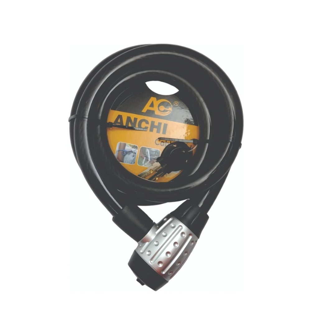 Candado Guaya Bicicleta / Moto Alta Seguridad 2 Llaves 1.5 M