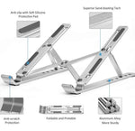 Base Soporte Ergonomica Reclinable Para Portatil + Soporte Celular