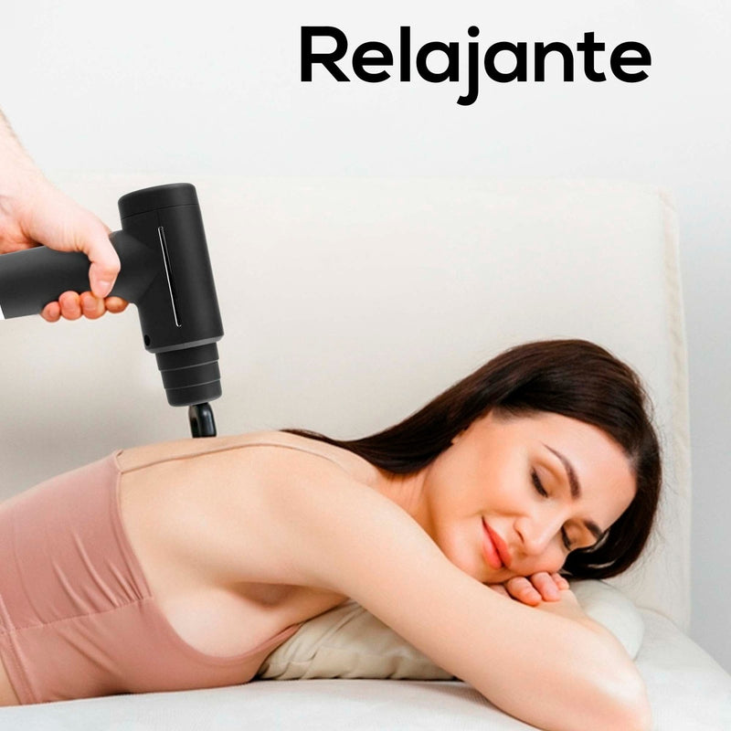 Massage Gun Masajeador Muscular Electrico Pistola Calor Frio Color Gun