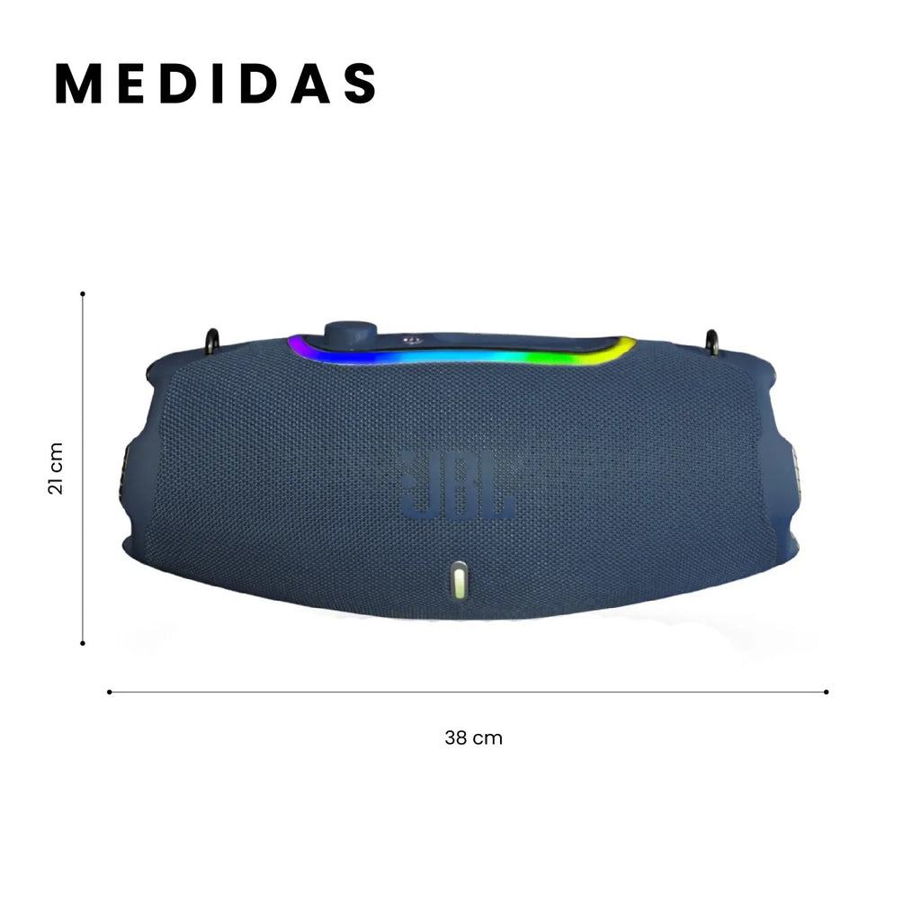 Parlante Xtreme Replica 1.1 Jbl Grande Bluetooth Sonido Potente Hasta 8 Horas Azul