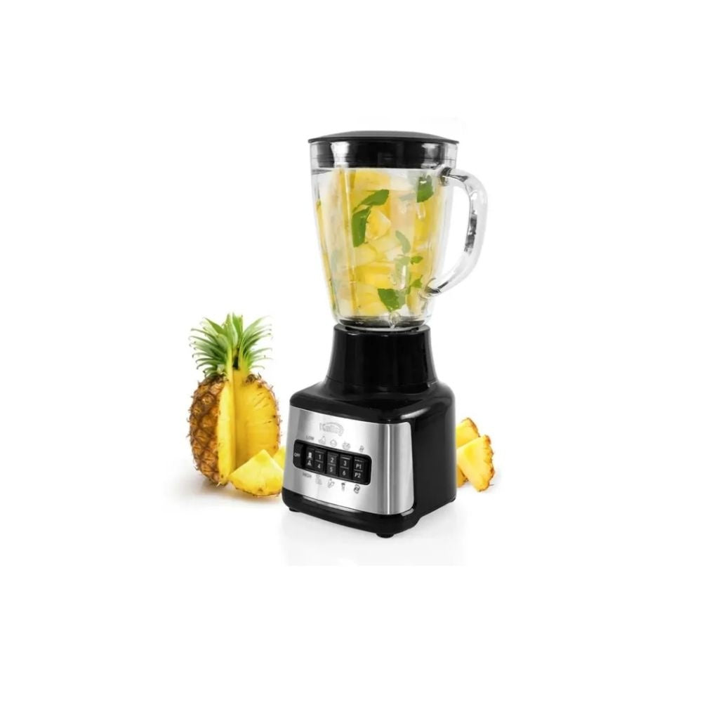 Licuadora Kalley Vaso Vidrio 1.25L 8 Velocidades Potente Cocina Hogar