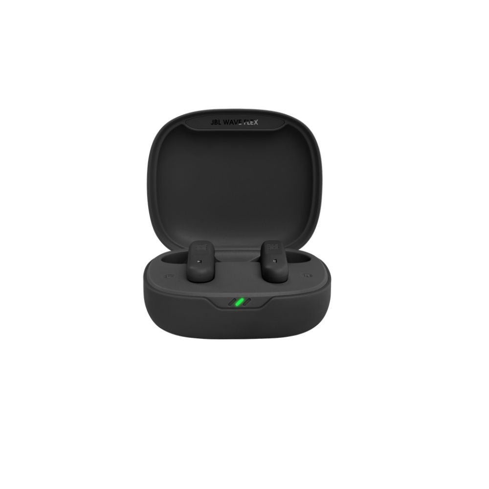 Audifonos Jbl Wave Flex Bluetooth Tws Con Estuche De Carga Negro