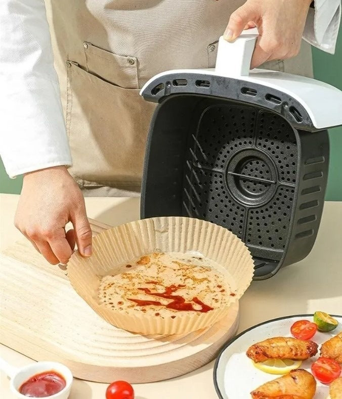 Forro O Papel Antiadherente Para Olla Freidora X 100 Piezas