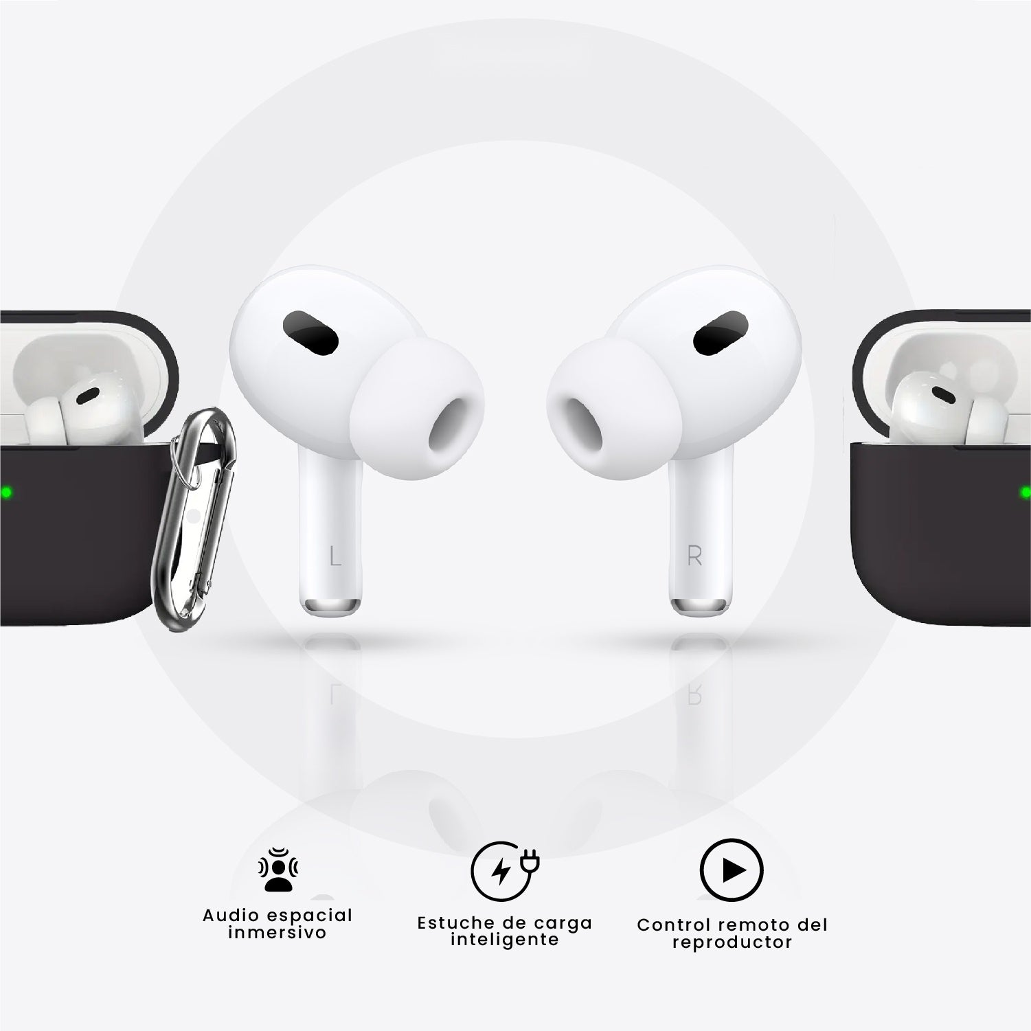 Smartwatch Serie 10 Ultra Hk Amoled Original Con Audifonos Pods 2 Alta Gama