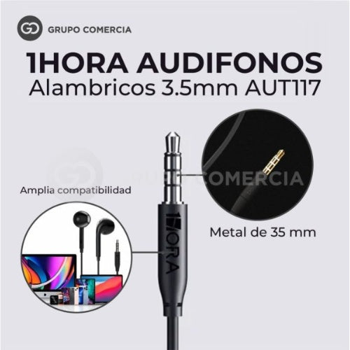 Audifonos Manos Libres Control Jack 3.5 Original