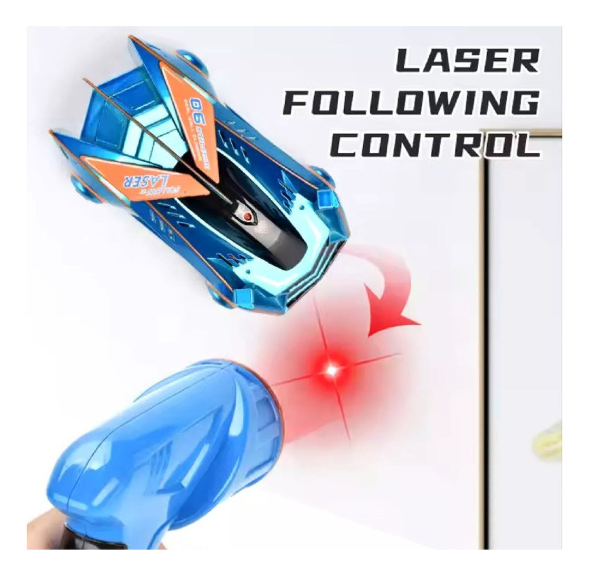 Carro Control Remoto Sigue Laser Sport Juguete Recargable