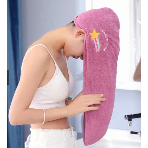 Gorro Turbante Toalla De Secado Rapido Del Cabello