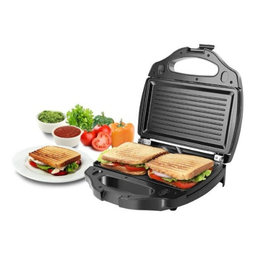 Maquina Sanduchera Nobelsound 1000W Antiadherente Con Indicador Led