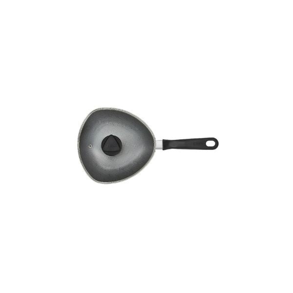 Set Wok Y Sarten Antiadherente Imusa Con Tapa De Vidrio 2 Piezas