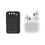 Powerbank Para Iphone Mag Safe 22.5W Carga Rapida + Audifonos Air Pod Tercera
