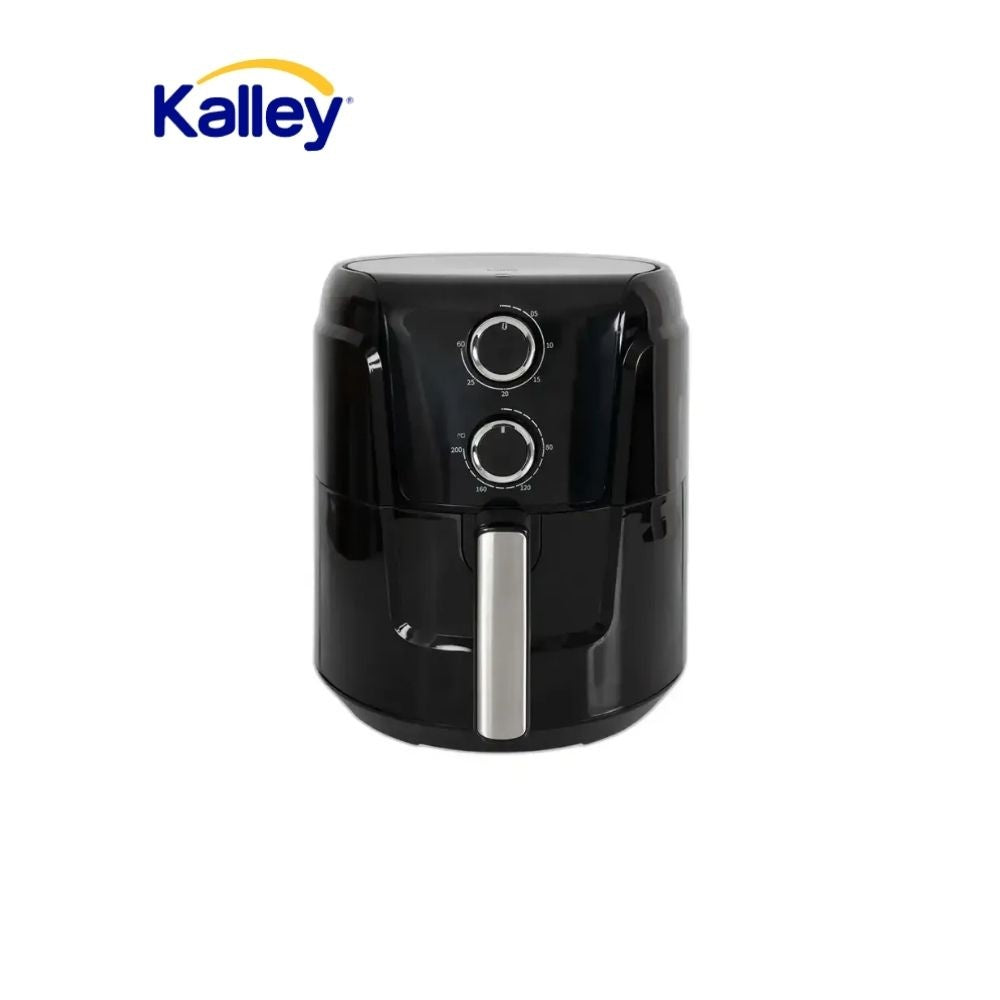 Freidora De Aire Kalley 4.5L (Airfryer) - 200Degc, Temporizador 60 Min Control Manual Antiadherente